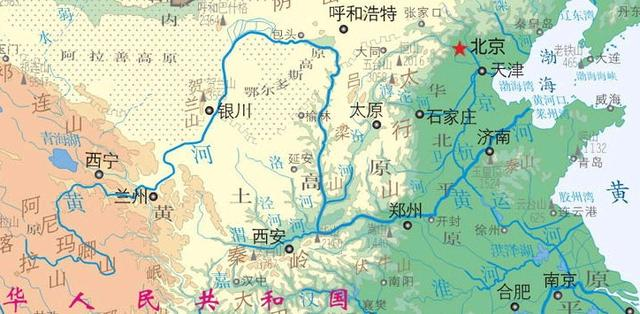 黃河流經(jīng)哪幾個省份