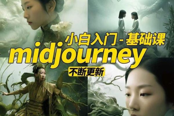 淘不掉學(xué)院·midjourney小白入門基礎(chǔ)-AI攝影+AI設(shè)計+AI繪畫