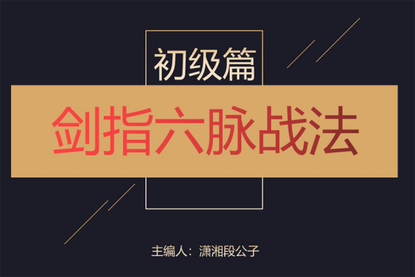 「瀟湘段公子」2023年崔一帆 瀟湘段公子系統(tǒng)課視頻+劍指六脈戰(zhàn)法資料 34個視頻