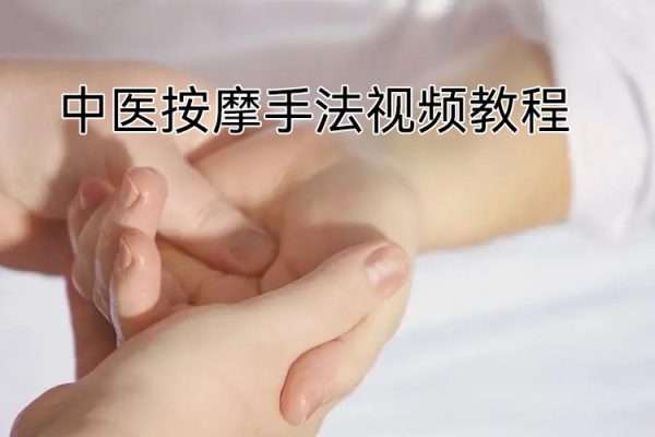 跟向老師學中醫(yī)按摩手法視頻教程（14集）
