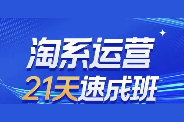 淘系運營21天速成班(更新24年6月)，0基礎(chǔ)輕松搞定淘系運營，不做假把式