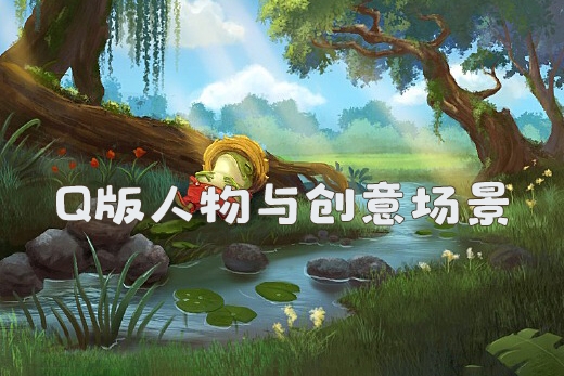 林梟Q版人物與創(chuàng)意場景插畫2024