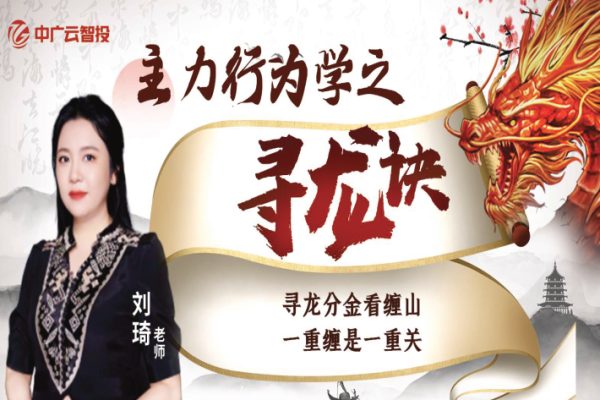 中廣云劉琦老師高階課主力行為學(xué)之尋龍訣小班課