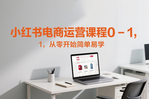 小紅書電商運營課程0-1