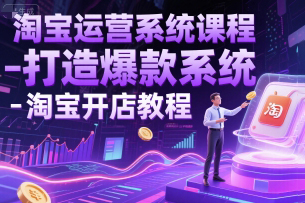 淘寶運(yùn)營(yíng)系統(tǒng)課程