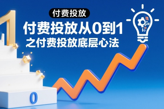 付費投放從0到1之付費投放底層心法